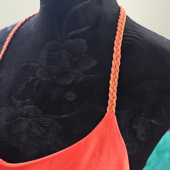 NWT Collective Concepts Bright Coral Blouse, Size Medium - Picture 2 of 6